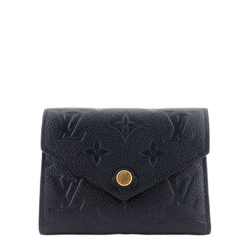 Louis Vuitto Victorine Monogram Empreinte Leather Bifold Wallet