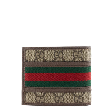 Gucci Ophidia CS Canvas and Leather Wallet