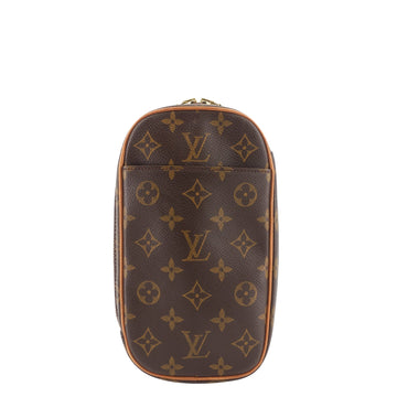 Louis Vuitto Pochette Gange Monogram Canvas Bag