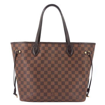 Louis Vuitto Neverfull MM Damier Ebene Canvas Bag