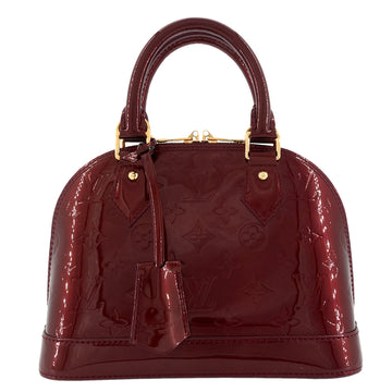 Louis Vuitto Alma BB Monogram Vernis Leather Bag