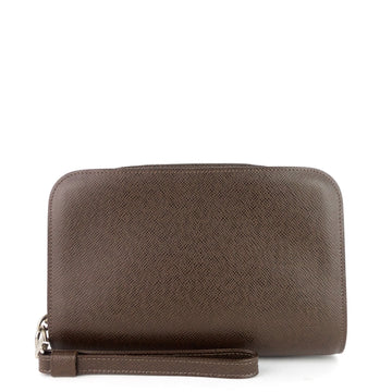 Louis Vuitto Pochette Baikal Grizzli Taiga Leather Bag
