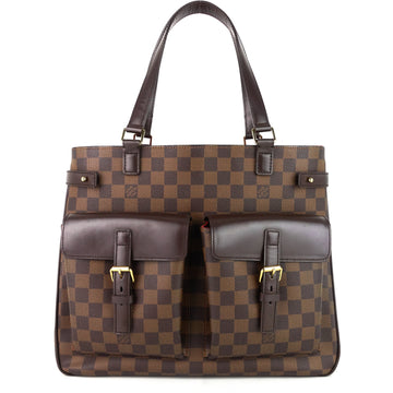 Louis Vuitto Uzes Damier Ebene Canvas Bag