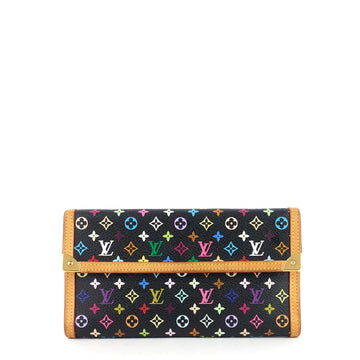Louis Vuitto Porte Tresor Monogram Multicolore Canvas Wallet