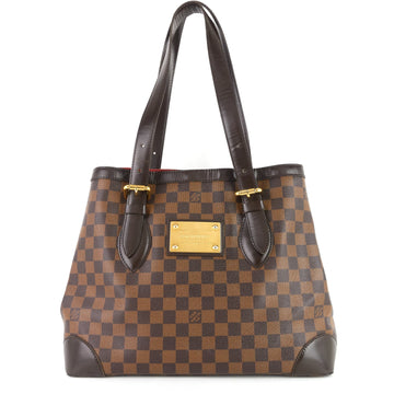 Louis Vuitto Hampstead MM Damier Ebene Canvas Bag