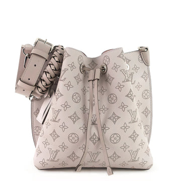 Louis Vuitto Muria Mahina Leather Hobo Bag