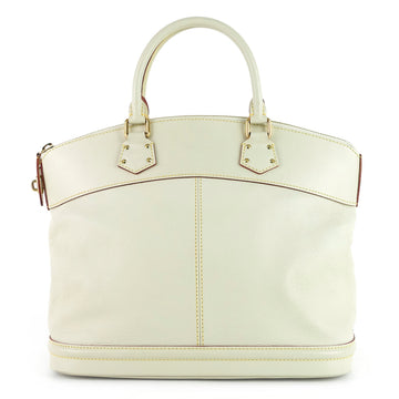Louis Vuitto Suhali Lockit MM Goatskin Leather Handbag
