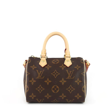 Louis Vuitto Speedy Nano Monogram Canvas Bag