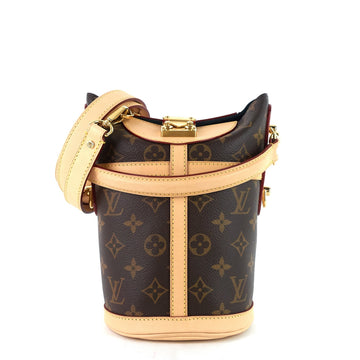 Louis Vuitto Duffle Monogram Canvas Bucket Bag