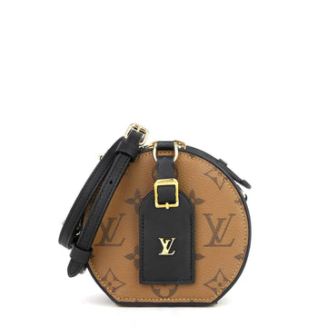 Louis Vuitto Mini Boîte Chapeau Monogram Reverse Canvas Bag