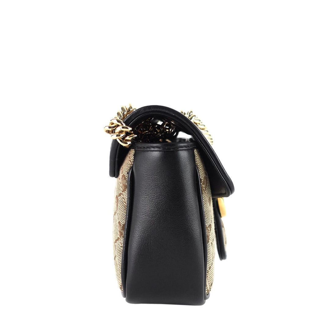 Gucci CS Marmont Small Matelassé Monogram Canvas Shoulder Bag