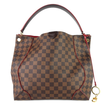 Louis Vuitto Caissa Damier Ebene Canvas Tote Bag