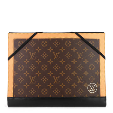Louis Vuitto Monogram Canvas Art Folder