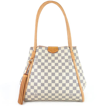 Louis Vuitto Propriano Damier Azur Canvas Tote Bag