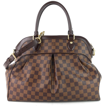 Louis Vuitto Trevi GM Damier Ebene Canvas Bag