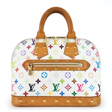 Louis Vuitto Alma Monogram Multicolore Canvas Bag