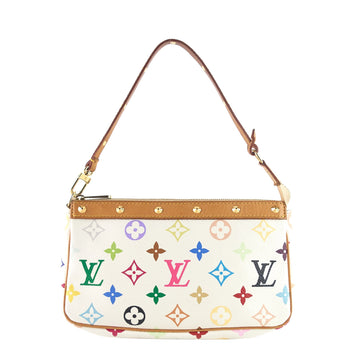 Louis Vuitto Pochette Accessoires Monogram Multicolore Canvas Bag