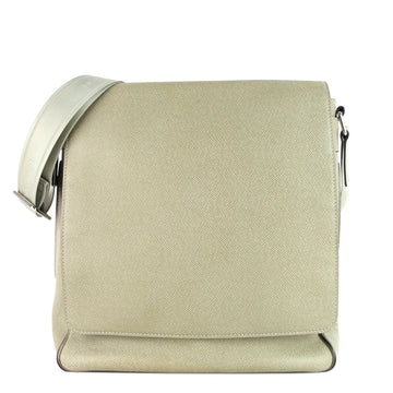 Louis Vuitto Milo Taiga Leather Messenger Bag