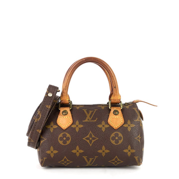 Louis Vuitto Speedy Mini HL Monogram Canvas Bag