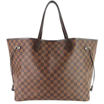 Louis Vuitto Neverfull GM Damier Ebene Canvas Tote Bag