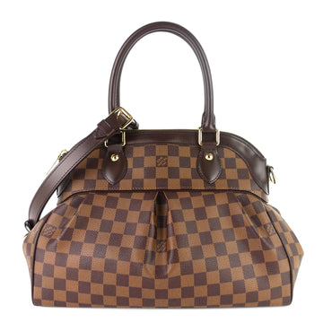 Louis Vuitto Trevi PM Damier Ebene Canvas Bag
