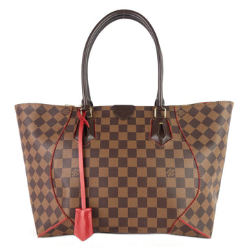 Louis Vuitto Caissa MM Damier Ebene Canvas Tote Bag