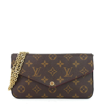 Louis Vuitto Félicie Pochette Monogram Canvas Bag