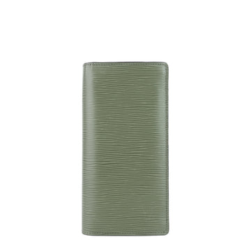 Louis Vuitto Brazza Green Epi Leather Wallet
