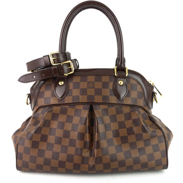 Louis Vuitto Trevi PM Damier Ebene Canvas Bag