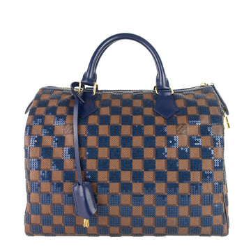Louis Vuitto Speedy 30 Damier Paillettes Canvas Bag