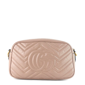 Gucci CS Marmont Small Matelassé Calfskin Camera Bag