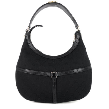 Gucci Web Reins CS Canvas Hobo Bag