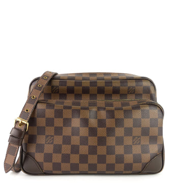 Louis Vuitto Nil 28 Damier Ebene Canvas Messenger Bag