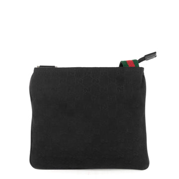 Gucci CS Canvas Web Strap Small Messenger Bag