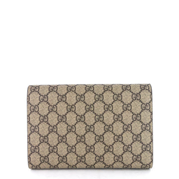 Gucci Dionysus CS Supreme Canvas Chain Wallet Bag