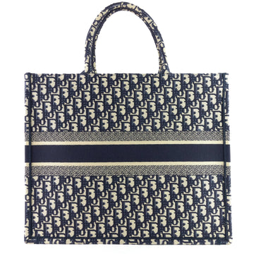 Oblique Canvas Book Tote Bag