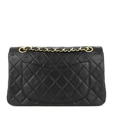 Chanel Double Flap Quilted Lambskin Leather Bag