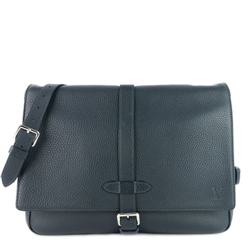 Louis Vuitto Stelios Naxos Leather Messenger Bag