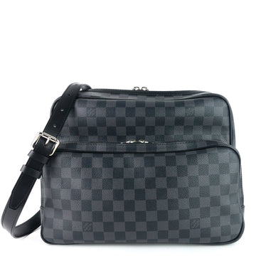 Louis Vuitto Leoh Damier Graphite Canvas Messenger Bag