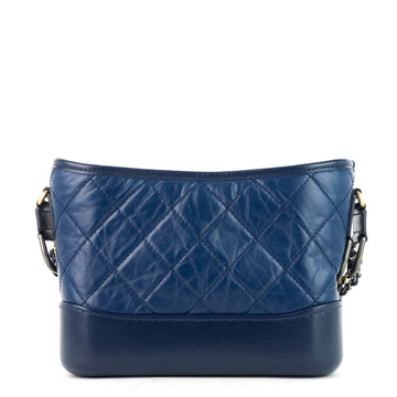 Chanel Gabrielle Small Calfskin Leather Hobo Bag