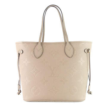 Louis Vuitto Neverfull MM Giant Monogram Empreinte Leather Tote Bag