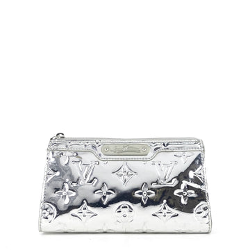 Louis Vuitto Miroir Trousse Silver Patent Leather Cosmetic Case