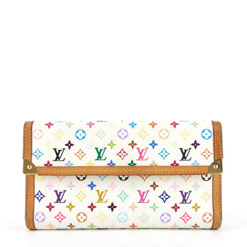 Louis Vuitto Porte Tresor International Monogram Multicolore Canvas Wallet