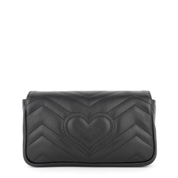 Gucci CS Marmont Super Mini Matelassé Leather Bag