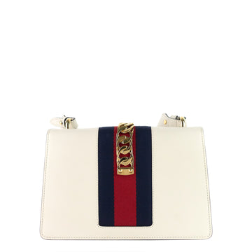 Gucci Sylvie Small Calfskin Leather Bag