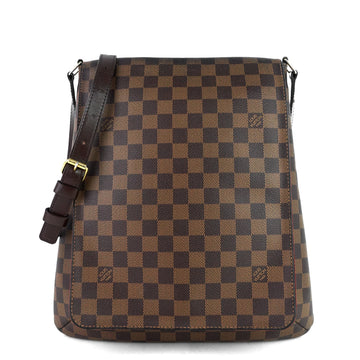Louis Vuitto Musette Salsa Damier Ebene Canvas Bag