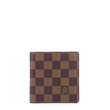 Louis Vuitto Billfold Damier Ebene Canvas Wallet
