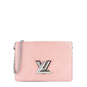 Louis Vuitto Twist Belt Pink Epi Leather Wallet on Chain Bag