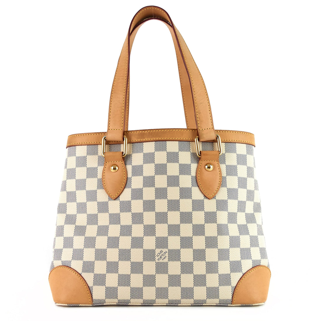 Louis Vuitto Hampstead PM Damier Azur Canvas Tote Bag