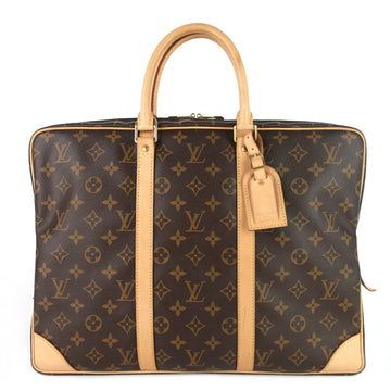 Louis Vuitto Porte-Documents Voyage Monogram Canvas Briefcase Bag